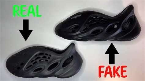 fake foam runners vs real|cheap real yeezy foam runners.